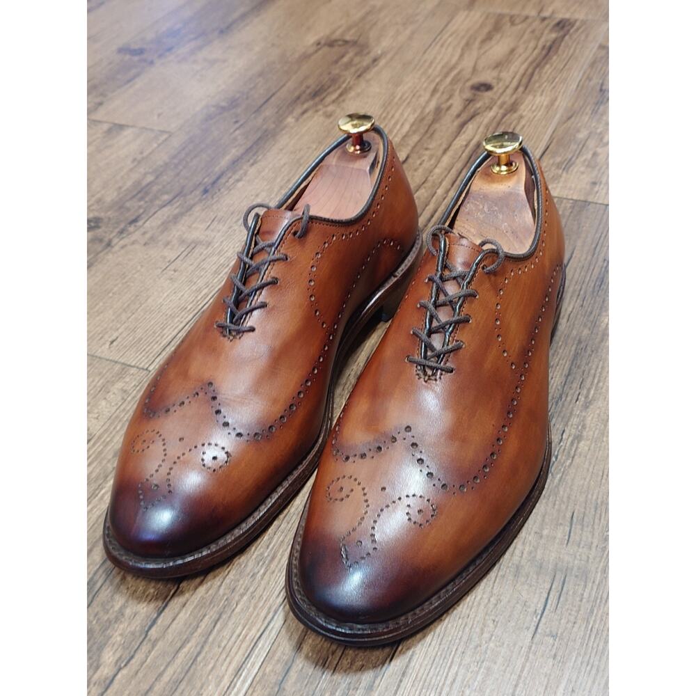 Allen Edmonds Fairfax Leather Brogue Oxfords Dress Shoes Size 10D / EU 43